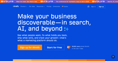 Ahrefs.com - Inteligencia Artificial IA - inteligenciaartificialia.com