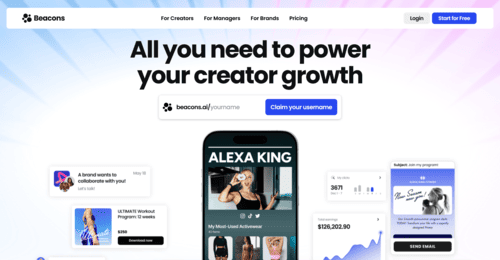 Beacons.ai - Inteligencia Artificial IA - inteligenciaartificialia.com