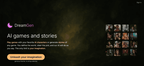 Dreamgen.com - Inteligencia Artificial IA - inteligenciaartificialia.com