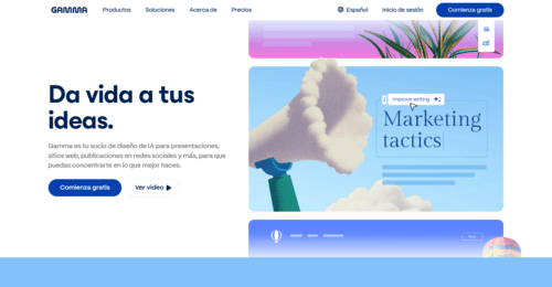 Gamma.app - Inteligencia Artificial IA - inteligenciaartificialia.com