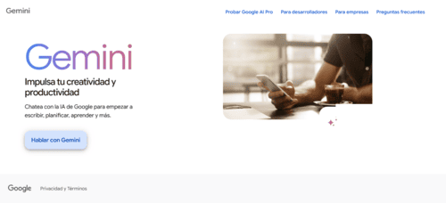 Gemini.google.com - Inteligencia Artificial IA - inteligenciaartificialia.com