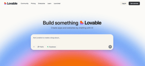 Lovable.dev - Inteligencia Artificial IA - inteligenciaartificialia.com