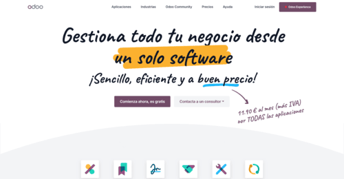 Odoo.com - Inteligencia Artificial IA - inteligenciaartificialia.com
