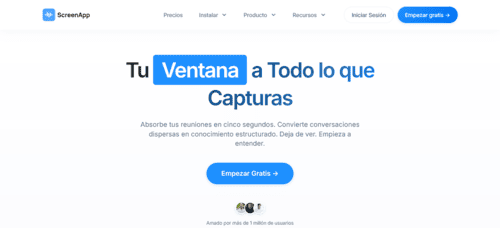 ScreenApp.io - Inteligencia Artificial IA - inteligenciaartificialia.com