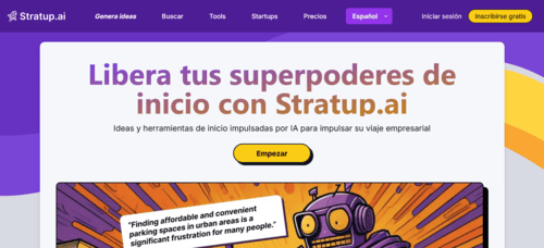 Stratup.ai - Inteligencia Artificial IA - inteligenciaartificialia.com