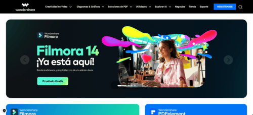 Wondershare.es - Inteligencia Artificial IA - inteligenciaartificialia.com