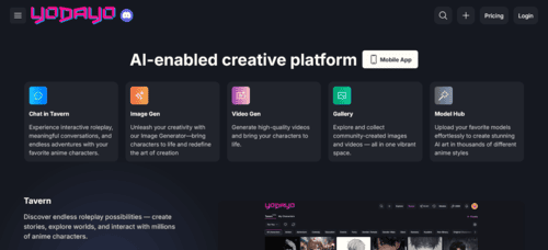 Yodayo.com - Inteligencia Artificial IA - inteligenciaartificialia.com