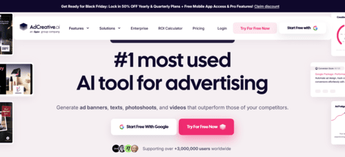 AdCreative.ai - Inteligencia Artificial IA - inteligenciaartificialia.com