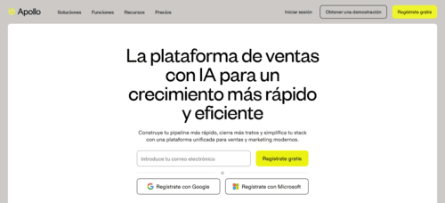 Apollo.io - Inteligencia Artificial IA - inteligenciaartificialia.com