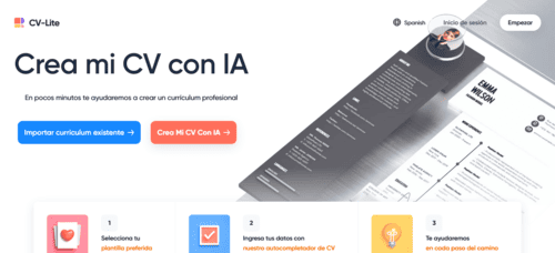 CV-Lite.com - Inteligencia Artificial IA - inteligenciaartificialia.com