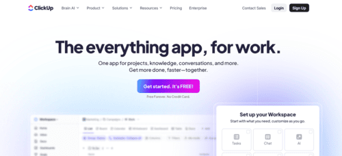 ClickUp.com - Inteligencia Artificial IA - inteligenciaartificialia.com