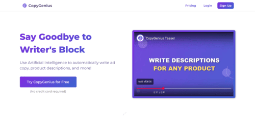 CopyGenius.io - Inteligencia Artificial IA - inteligenciaartificialia.com