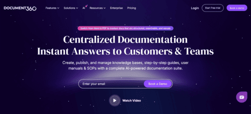 Document360.com - Inteligencia Artificial IA - inteligenciaartificialia.com