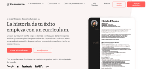 Kickresume.com - Inteligencia Artificial IA - inteligenciaartificialia.com