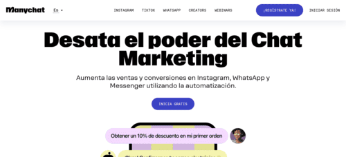 Manychat.com - Inteligencia Artificial IA - inteligenciaartificialia.com