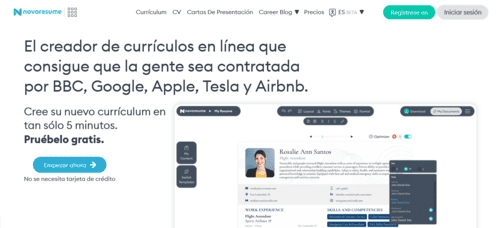 NovoResume.com - Inteligencia Artificial IA - inteligenciaartificialia.com