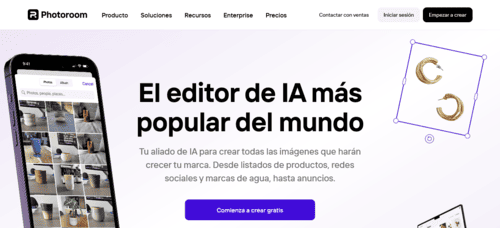 Photoroom.com - Inteligencia Artificial IA - inteligenciaartificialia.com