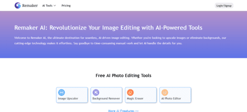 Remaker.ai - Inteligencia Artificial IA - inteligenciaartificialia.com