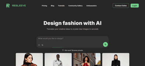 Resleeve.ai - Inteligencia Artificial IA - inteligenciaartificialia.com