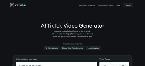 Revid.ai - Inteligencia Artificial IA - inteligenciaartificialia.com