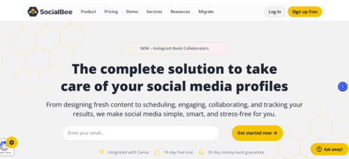 SocialBee.com - Inteligencia Artificial IA - inteligenciaartificialia.com