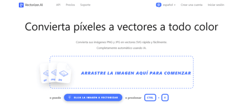 Vectorizer.AI - Inteligencia Artificial IA - inteligenciaartificialia.com