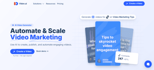 Vidon.ai - Inteligencia Artificial IA - inteligenciaartificialia.com