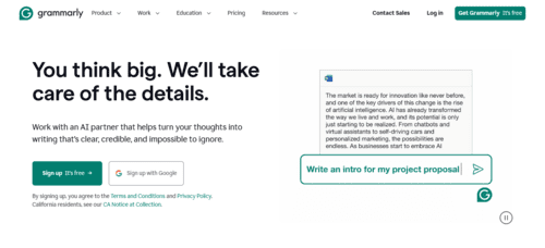 Grammarly.com - Inteligencia Artificial IA - inteligenciaartificialia.com
