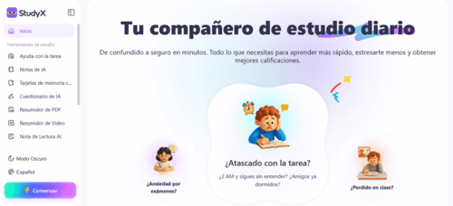 StudyX.ai - Inteligencia Artificial IA - inteligenciaartificialia.com