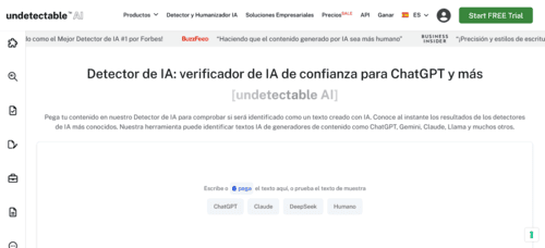 Undetectable.ai - Inteligencia Artificial IA - inteligenciaartificialia.com