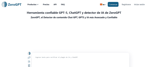 ZeroGPT.com - Inteligencia Artificial IA - inteligenciaartificialia.com