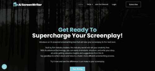 AIScreenWriter.com - Inteligencia Artificial IA - inteligenciaartificialia.com