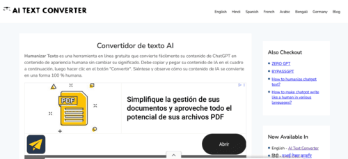 AITextConverter.com - Inteligencia Artificial IA - inteligenciaartificialia.com