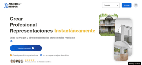ArchitectRender.com - Inteligencia Artificial IA - inteligenciaartificialia.com