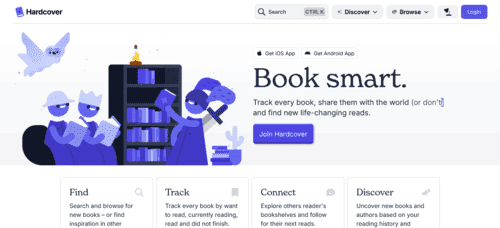 Hardcover.app - Inteligencia Artificial IA - inteligenciaartificialia.com