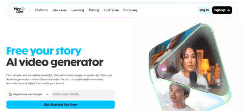 HeyGen.com - Inteligencia Artificial IA - inteligenciaartificialia.com