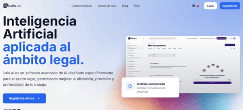 Iuris.ai - Inteligencia Artificial IA - inteligenciaartificialia.com