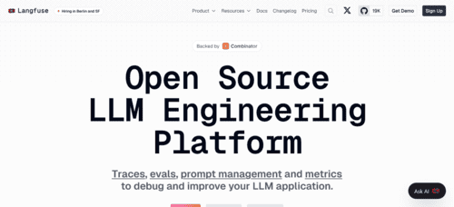 Langfuse.com - Inteligencia Artificial IA - inteligenciaartificialia.com