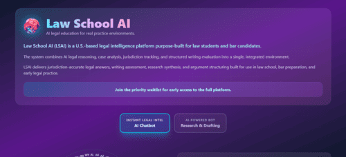 LawSchoolAI.com - Inteligencia Artificial IA - inteligenciaartificialia.com