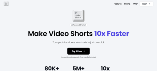 MakeShorts.ai - Inteligencia Artificial IA - inteligenciaartificialia.com