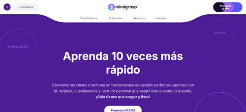 Mindgrasp.ai - Inteligencia Artificial IA - inteligenciaartificialia.com