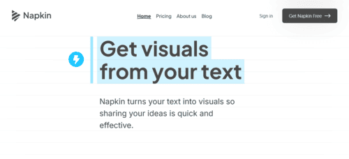 Napkin.ai - Inteligencia Artificial IA - inteligenciaartificialia.com