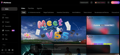 PixVerse.ai - Inteligencia Artificial IA - inteligenciaartificialia.com