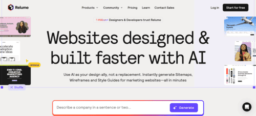 Relume.io - Inteligencia Artificial IA - inteligenciaartificialia.com