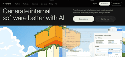 Retool.com - Inteligencia Artificial IA - inteligenciaartificialia.com