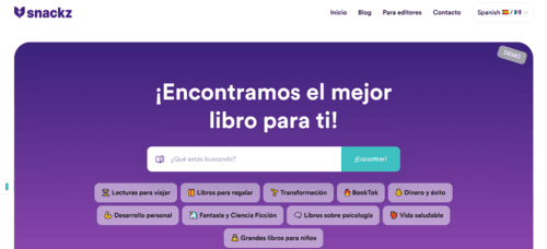 Snackz.ai - Inteligencia Artificial IA - inteligenciaartificialia.com