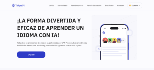 Talkpal.ai - Inteligencia Artificial IA - inteligenciaartificialia.com