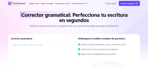 TextGuard.ai - Inteligencia Artificial IA - inteligenciaartificialia.com
