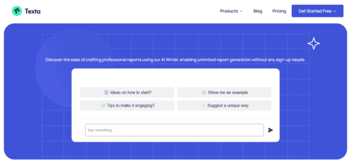 Texta.ai - Inteligencia Artificial IA - inteligenciaartificialia.com