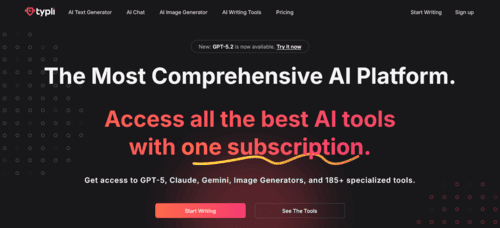 Typli.ai - Inteligencia Artificial IA - inteligenciaartificialia.com